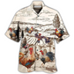 Hawaiian Shirt / Adults / S Chicken Awesome Farmer Roosters - Hawaiian Shirt - Reefox