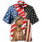 Hawaiian Shirt / Adults / S Dog Independence Day - Hawaiian Shirt - Reefox