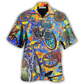 Hawaiian Shirt / Adults / S Bike Love Summer Style Colorful - Hawaiian Shirt - Reefox