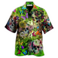 Skull Love Butterfly - Hawaiian Shirt - Reefox