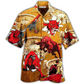 Hawaiian Shirt / Adults / S Bull Animals Do Not Win Bull Fight - Hawaiian Shirt - Reefox
