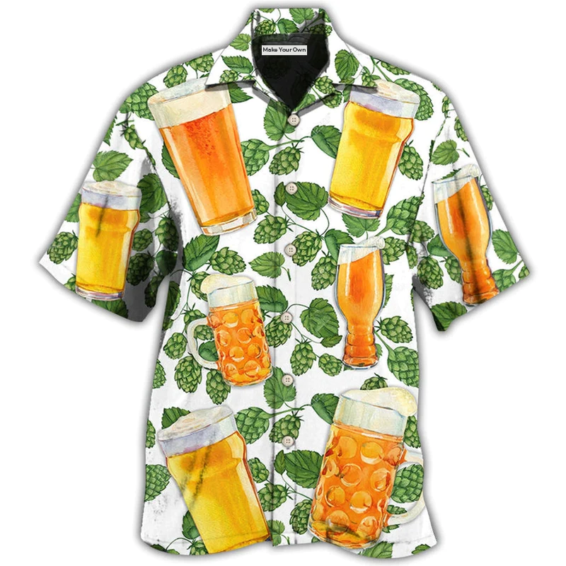 Hawaiian Shirt / Adults / S Beer Craft Beer Cool Style - Hawaiian Shirt - Reefox