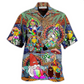 Hawaiian Shirt / Adults / S Hippie Gnome Peace Life Color - Hawaiian Shirt - Reefox