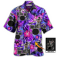Hawaiian Shirt / Adults / S Drum Purple Tropical Style Custom Photo - Hawaiian Shirt - Reefox