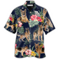 Hawaiian Shirt / Adults / S German Shepherd Tropical Floral Lover - Hawaiian Shirt - Reefox