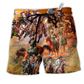 Beach Short / Adults / S Cowboy Love Life So Cool - Beach Short Reefox - Owls Matrix LTD