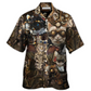 Hawaiian Shirt / Adults / S Cat Steampunk We're All Mad Here - Hawaiian Shirt - Reefox