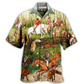 Hawaiian Shirt / Adults / S Hunting Fox Hunting Weekend Forecast - Hawaiian Shirt - Reefox