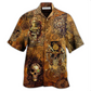 Hawaiian Shirt / Adults / S Skull Pirates Retro Style - Hawaiian Shirt - Reefox