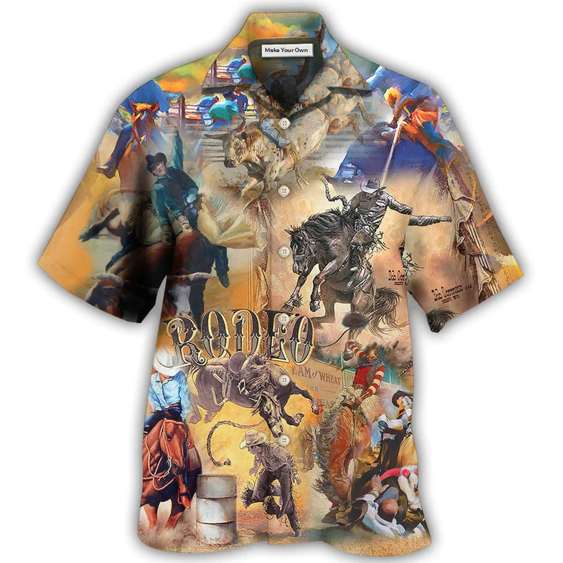 Cowboy Rodeo Vintage Classic - Hawaiian Shirt - Reefox