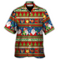 Hawaiian Shirt / Adults / S Christmas Santa Claus Happy Xmas - Hawaiian Shirt - Reefox