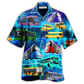 Hawaiian Shirt / Adults / S Bus Take A Bus Take An Amazing Journey - Hawaiian Shirt - Reefox