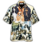 Hawaiian Shirt / Adults / S Cavalier King Charles Spaniel Dog Painting Art Lover - Hawaiian Shirt - Reefox