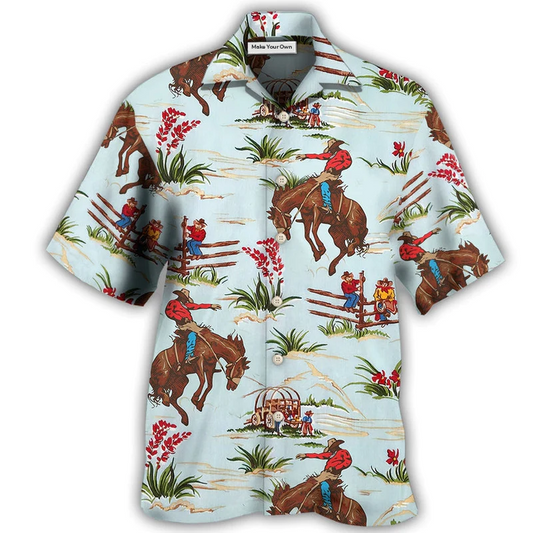 Hawaiian Shirt / Adults / S Horse Style Lover Fantastic - Hawaiian Shirt - Reefox