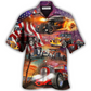 Hawaiian Shirt / Adults / S Hot Rod Independence Day Firework Happy - Hawaiian Shirt - Reefox