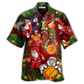 Hawaiian Shirt / Adults / S Basketball Santa Love Basketball - Hawaiian Shirt - Reefox