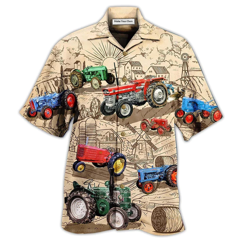 Hawaiian Shirt / Adults / S Tractor You Can Never Have Too Many Tractors - Hawaiian Shirt - Reefox