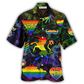 Hawaiian Shirt / Adults / S LGBT Be Careful Who You Hate Style - Hawaiian Shirt - Reefox