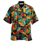Hawaiian Shirt / Adults / S Hippie Peace Floral Style - Hawaiian Shirt - Reefox