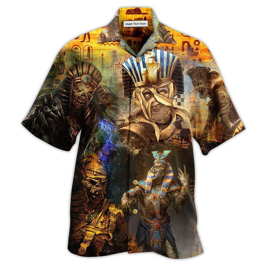 Hawaiian Shirt / Adults / S Egypt Amazing Mummy - Hawaiian Shirt - Reefox
