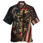 Hawaiian Shirt / Adults / S Veteran Proud Memories With Dark Color - Hawaiian Shirt - Reefox