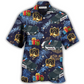 Hawaiian Shirt / Adults / S Christmas Police Pattern Merry Christmas - Hawaiian Shirt - Reefox