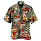 Hawaiian Shirt / Adults / S Beagle Dogs Love Christmas Every Time - Hawaiian Shirt - Reefox