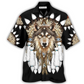 Hawaiian Shirt / Adults / S Native Wolf - Hawaiian Shirt - Reefox