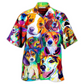 Hawaiian Shirt / Adults / S Beagle Dogs Painting Beautiful - Hawaiian Shirt - Reefox