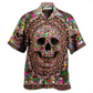 Hawaiian Shirt / Adults / S Skull Amazing Smiling - Hawaiian Shirt - Reefox