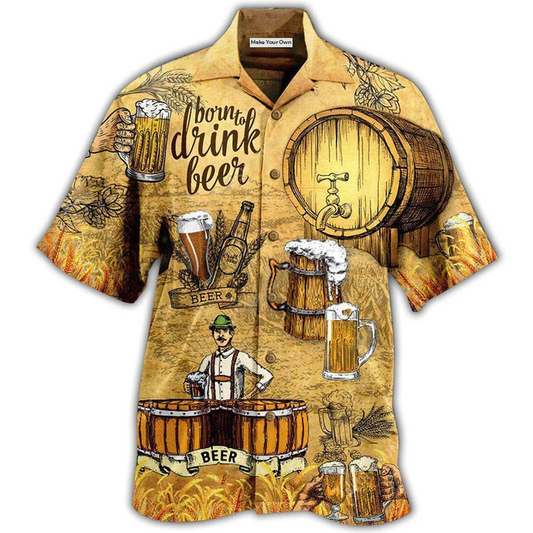 Hawaiian Shirt / Adults / S Beer Life Is Better With Beer Bow Drink Beer - Hawaiian Shirt - Reefox