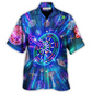 Dart Neon Sign Bright Royal - Hawaiian Shirt - Reefox