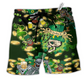 Beach Short / Adults / S Irish Skull Love Beer - Beach Short Reefox - Owls Matrix LTD