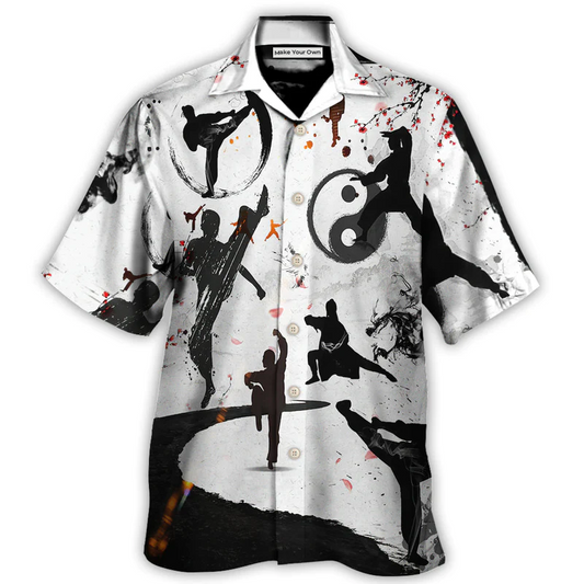 Martial Arts Kung Fu Surely Not Everybody Was Kung Fu Fighting - Hawaiian Shirt - Reefox