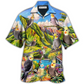 Hawaiian Shirt / Adults / S Parrot Cockatiel Beautiful Landscape - Hawaiian Shirt - Reefox