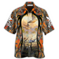 Hawaiian Shirt / Adults / S Hunting Dove Hunting Orange Style - Hawaiian Shirt - Reefox