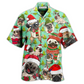 Hawaiian Shirt / Adults / S Pug Dog Merry Pugmas - Hawaiian Shirt - Reefox