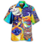 Hawaiian Shirt / Adults / S Cat Love Life Colorful Style - Hawaiian Shirt - Reefox