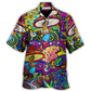 Hawaiian Shirt / Adults / S Hippie Mushroom Colorful Lover - Hawaiian Shirt - Reefox