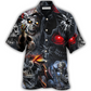 Skull Dark Skull Style - Hawaiian Shirt - Reefox