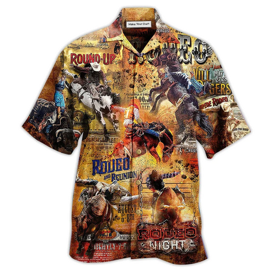 Hawaiian Shirt / Adults / S Cowboy Rodeo Is Not Sport It's Life - Hawaiian Shirt - Reefox