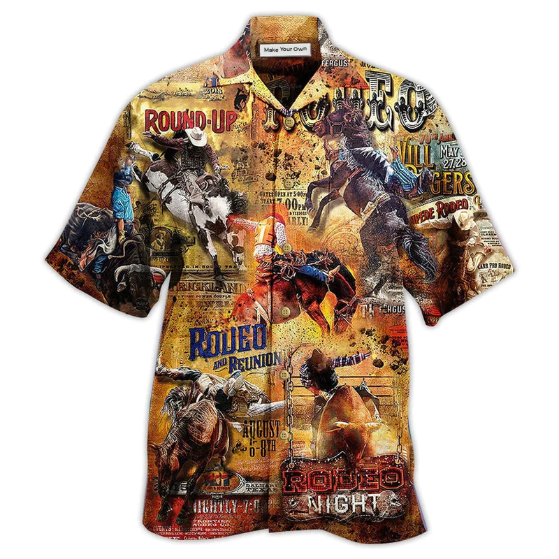 Hawaiian Shirt / Adults / S Cowboy Rodeo Is Not Sport It's Life - Hawaiian Shirt - Reefox