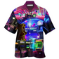 Hawaiian Shirt / Adults / S Game Arcade Gaming Make Me Happy - Hawaiian Shirt - Reefox