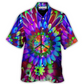 Hawaiian Shirt / Adults / S Hippie Love Is In The Air Flowers In My Hair - Hawaiian Shirt - Reefox