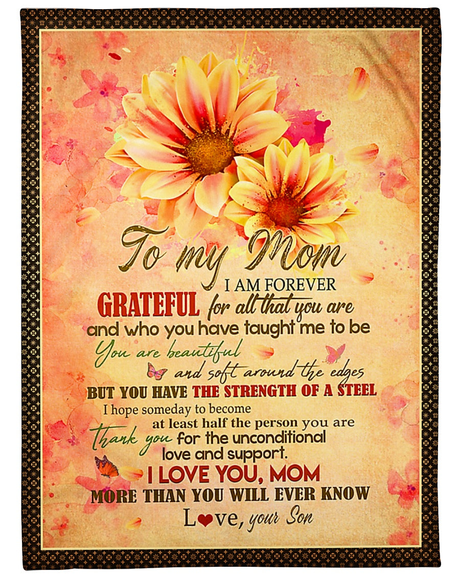 Daisy Lifelong Love Message Flannel Blanket For Cozy Home Lounging And Gifting
