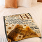 Cat To My Mom Cat In My Life Flannel Blanket For Soft Bed Couch And Home Comfort