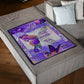 Butterfly If Fate Whispers To You Mom To Daughter Flannel Blanket For Relaxing At Home And Travel