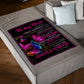 Butterfly You Are The Best Pink Flannel Blanket For Living Room And Bedroom Styling