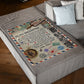 Letter Just Believe In Yourself Daughter Gift Flannel Blanket For Living Room And Bedroom Styling