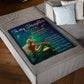 Mermaid You Are The Gift From The Heavens Mom To Daughter Flannel Blanket For Living Room And Bedroom Styling